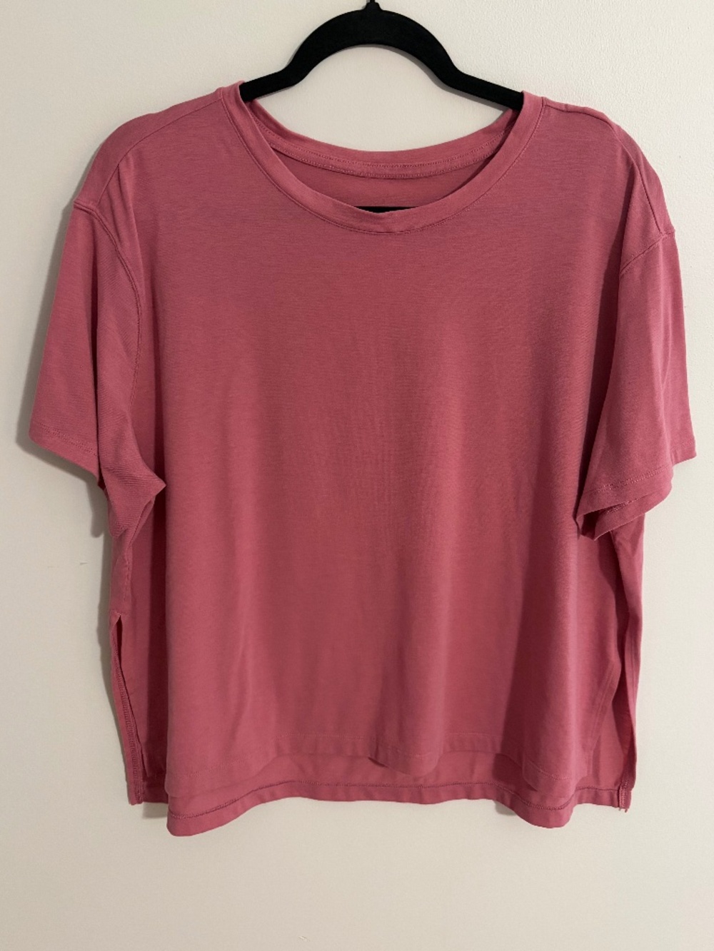 Nike yoga dri-fit short sleeve shirt